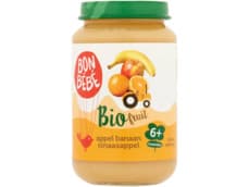 Bonbébé Appel, perzik, banaan en sinaasappel 6+ mnd