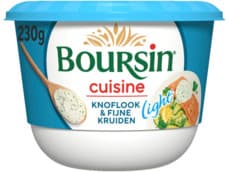 Boursin Cuisine Light met Knoflook en Fijne Kruiden 230 g