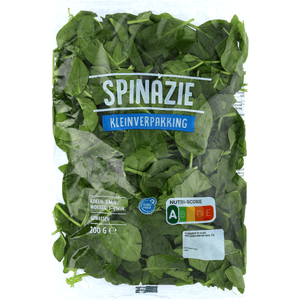 Gewassen Spinazie
