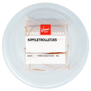 Kipfiletrolletjes