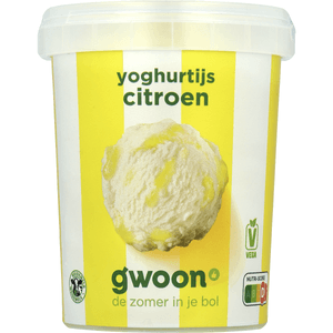 G'woon Yoghurtijs Citroen Meringue