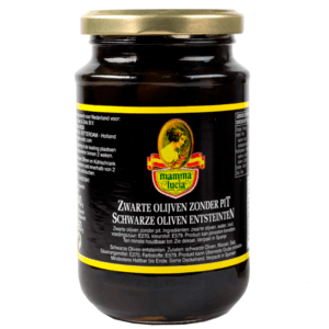 Mamma Lucia Zwarte Olijven