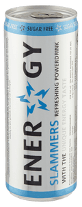 Slammers Energy Sugarfree Blik