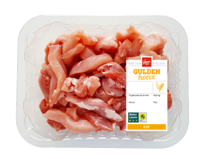 Guldenhoeve Kipdijreepjes Naturel
