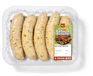 Bbq Kipworst Knoflook/Kruiden