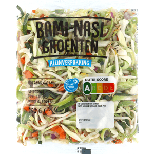 Bami-nasi Groenten