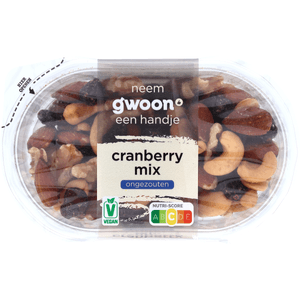 G'woon Cup Cranberry Mix