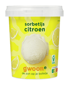 G'woon Sorbetijs Citroen
