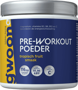 G'woon Pre-workout Tropisch Fruit