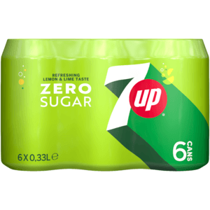Seven Up Free 6x330ml Blik