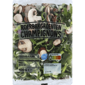 Roerbakgroenten Champignons