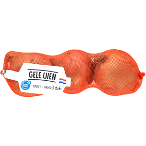 Gele Uien Verpakt