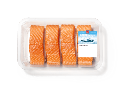 Goede Vangst Zalmfilet Met Huid 4st