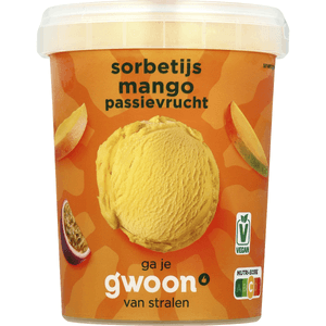 G'woon Sorbetijs Mango Passie