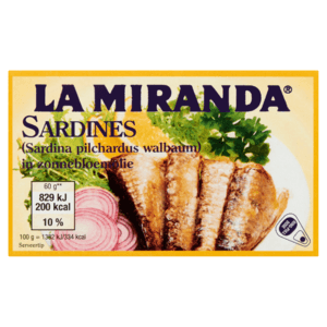 La Miranda Sardines Zonnebloemolie
