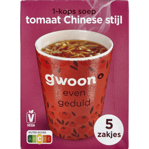 G'woon 1 Kop Soep Chin Tomaat