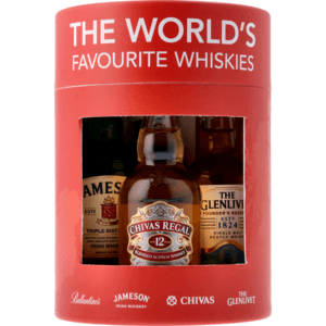 World's Favourite Whiskies 4x50ml