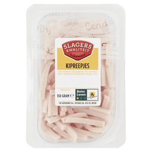 gegaarde kipreepjes