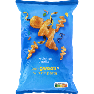 G'woon Krulchips Paprika