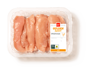 Guldenhoeve Kipfilethaasjes Naturel