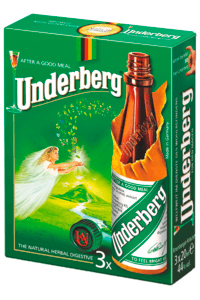 Underberg Kruidenbit 3x20ml Fles