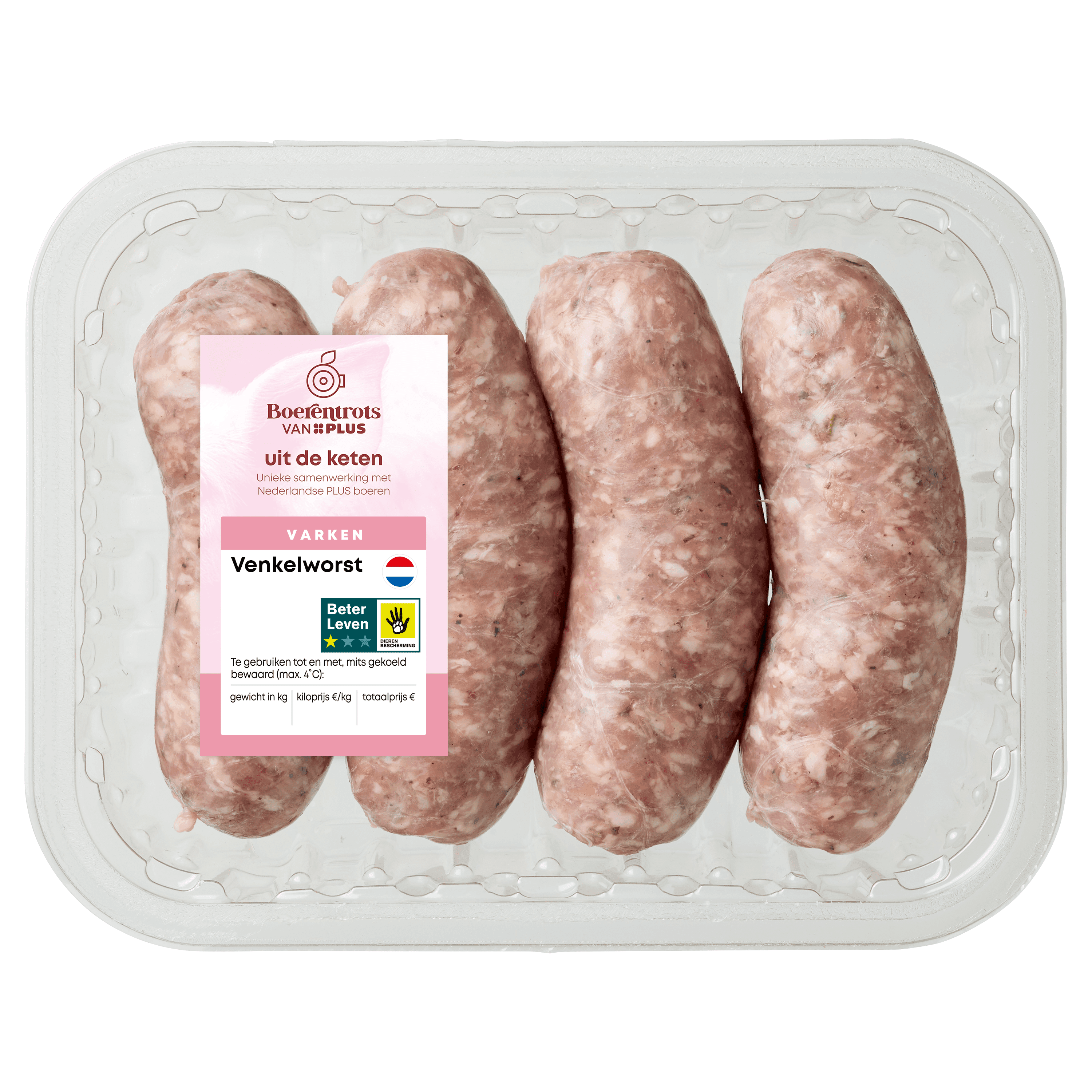 PLUS Boerentrots Venkelworst