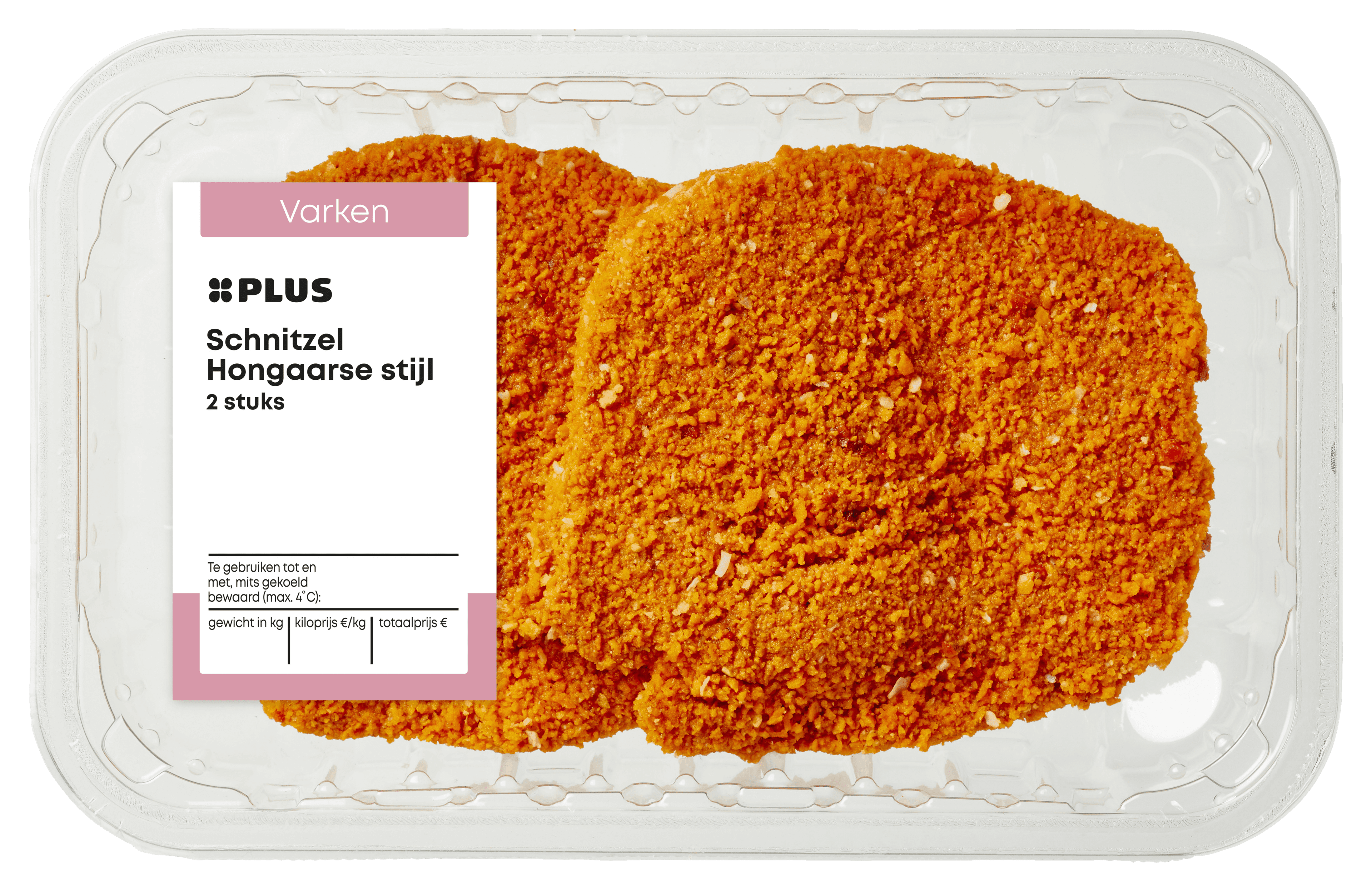 PLUS Schnitzel Hongaarse stijl 2 st
