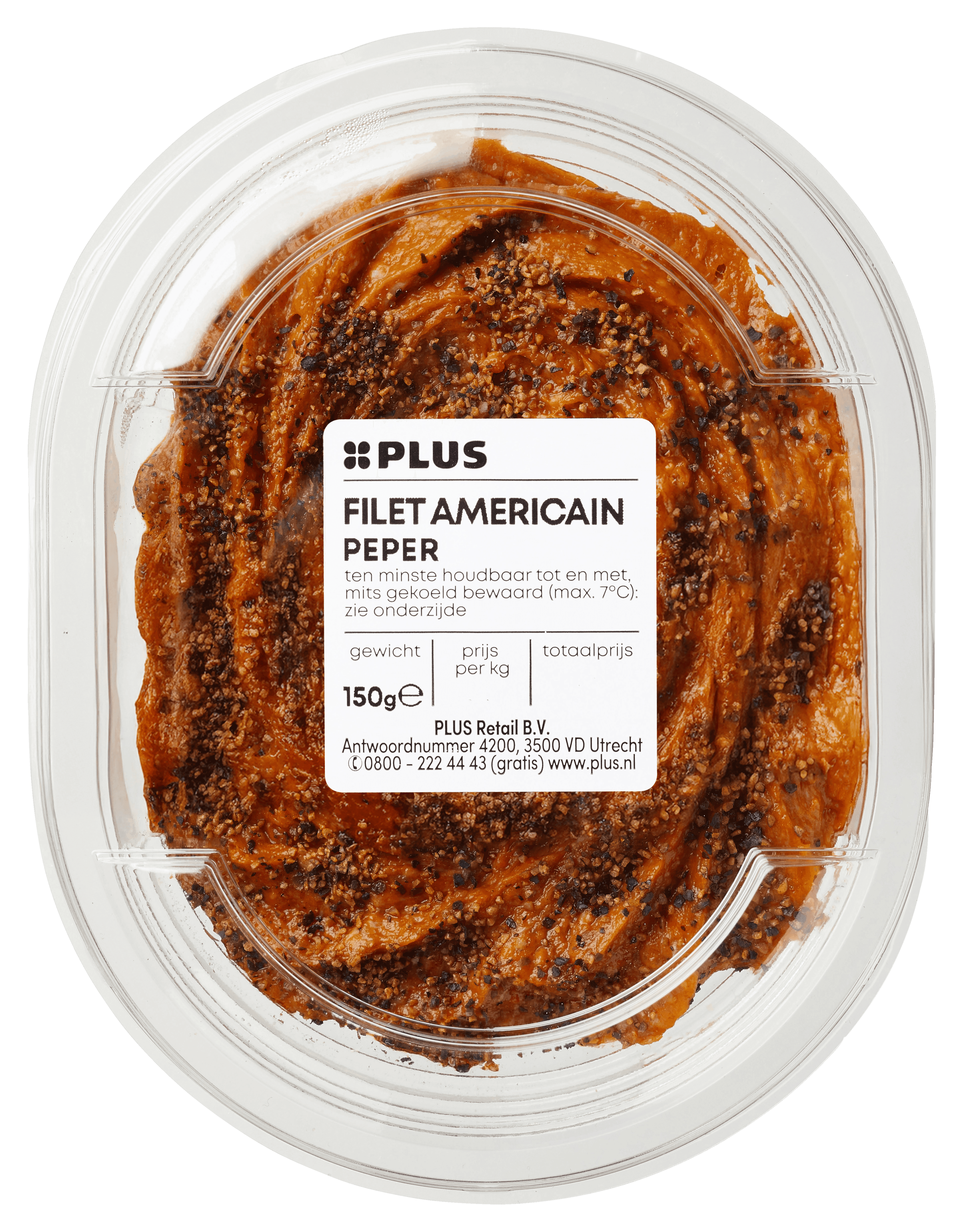 PLUS Filet americain peper