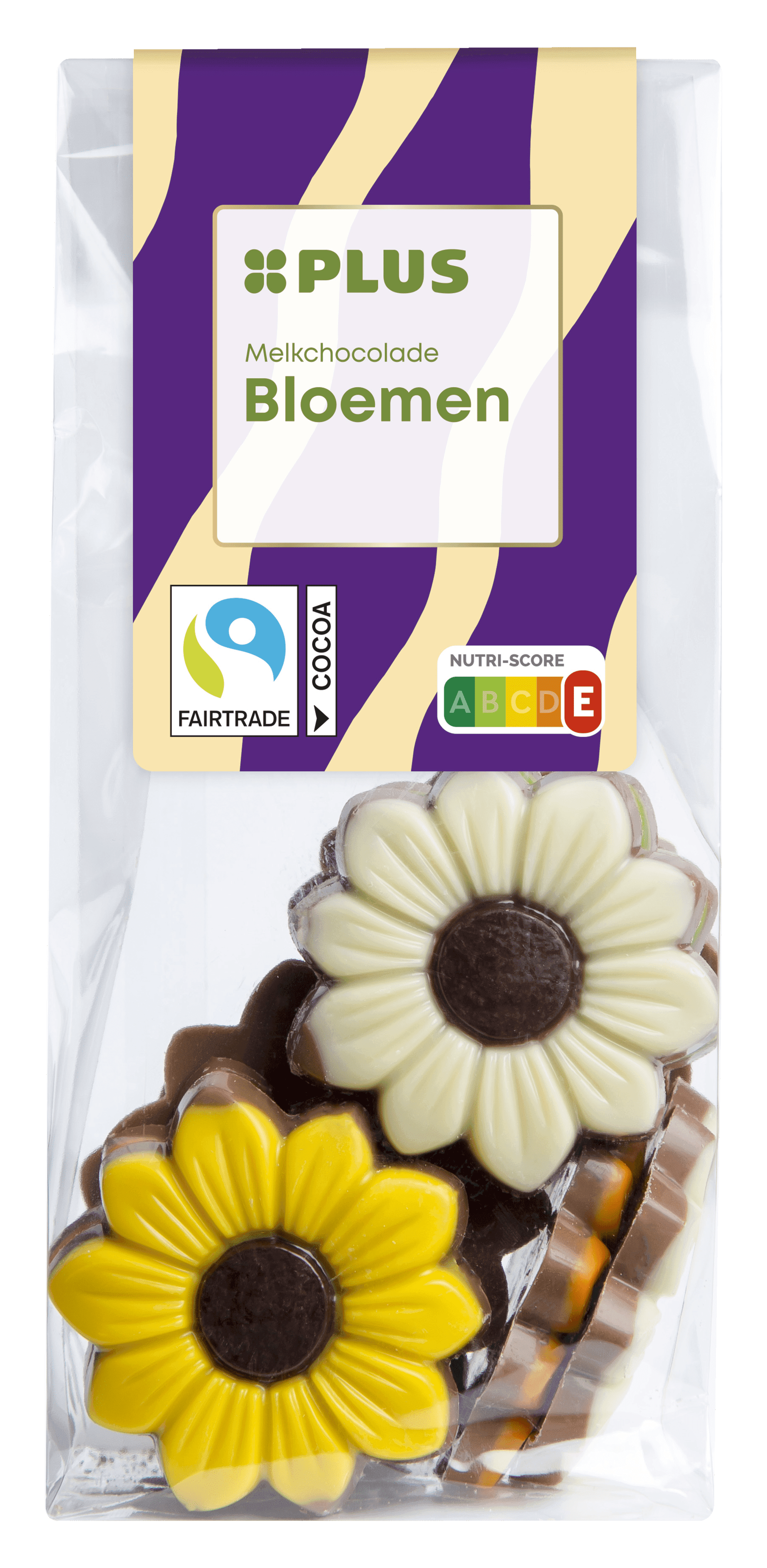 PLUS Chocoladefiguren bloemen melk