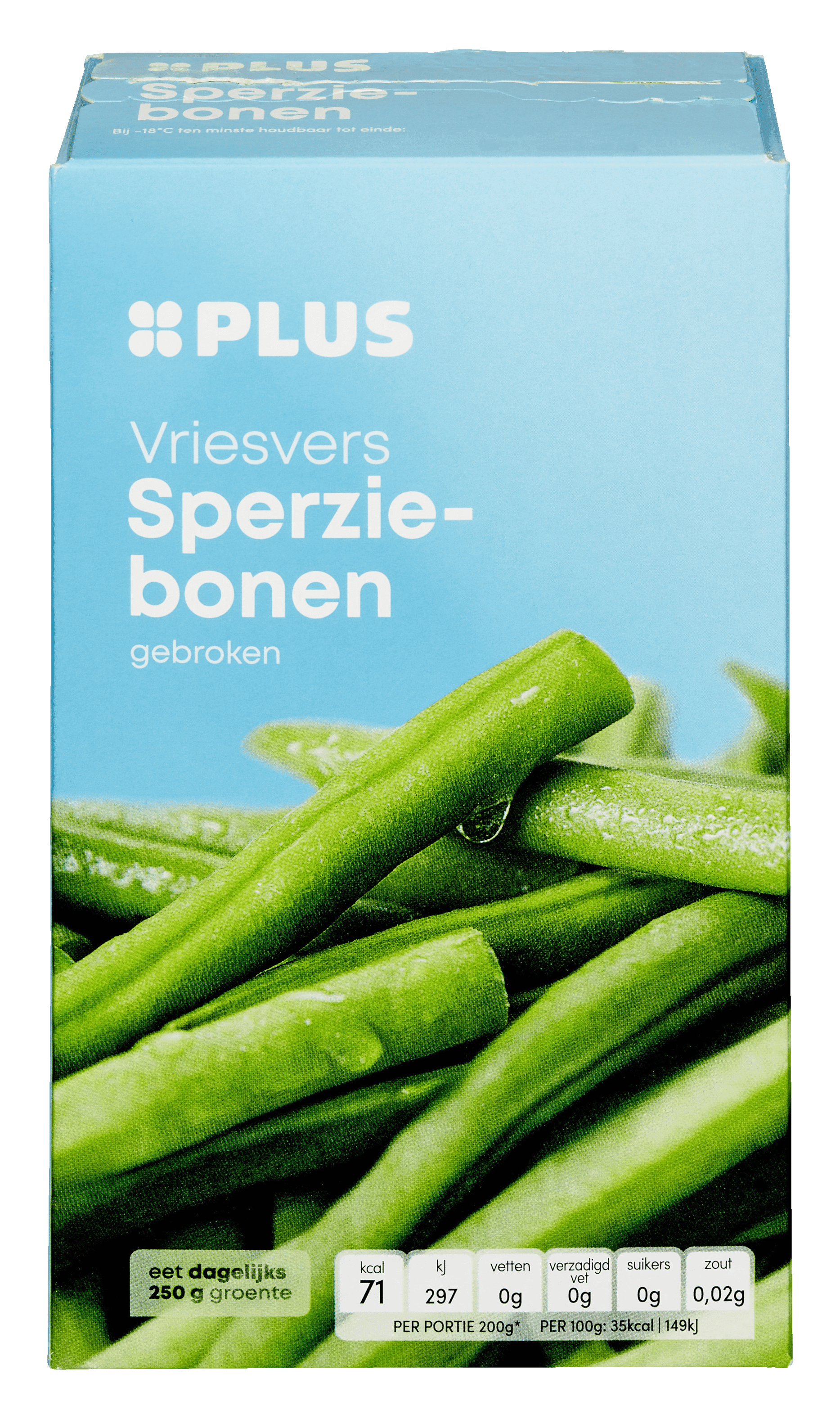 PLUS Sperziebonen gebroken