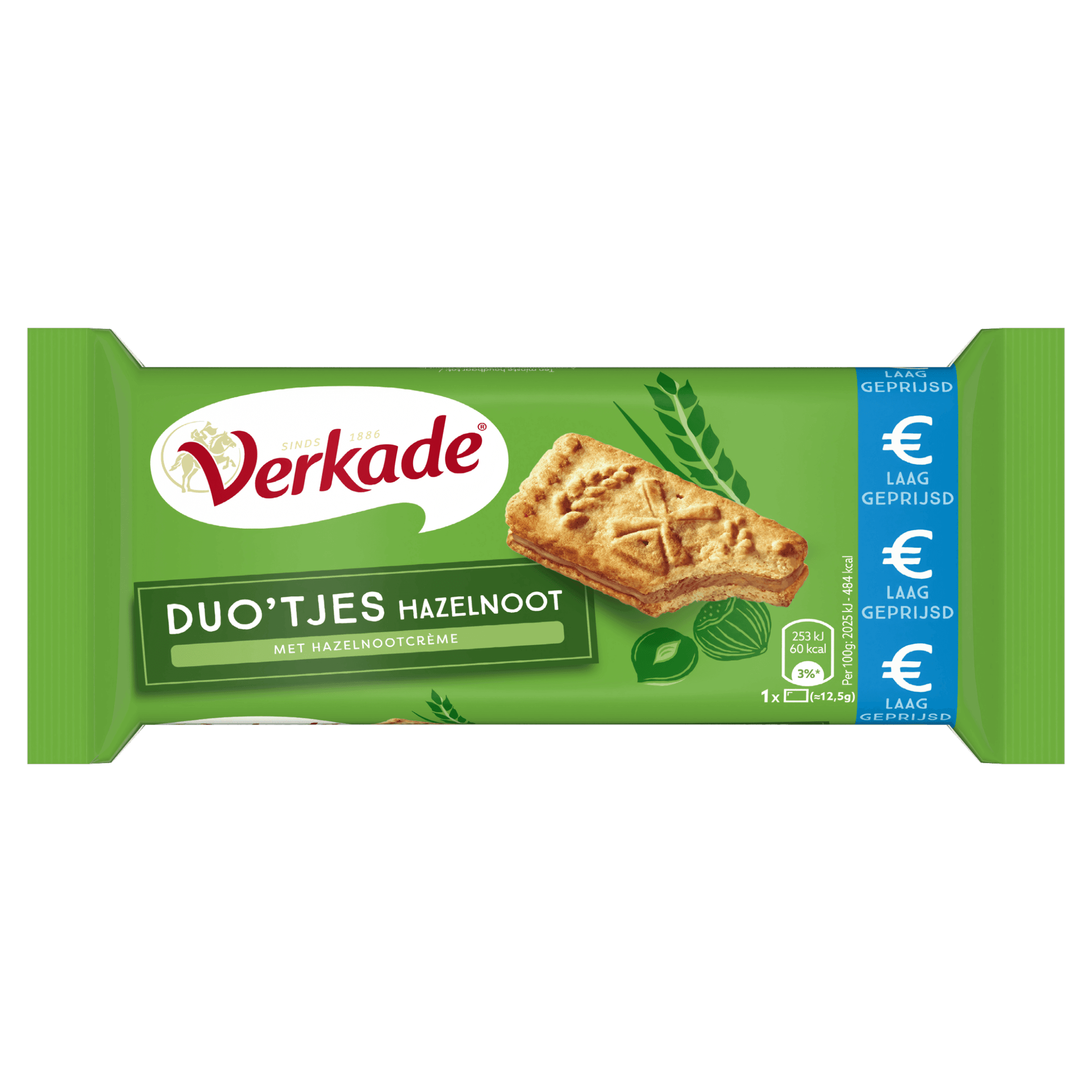 Verkade Duo'tjes Hazelnoot