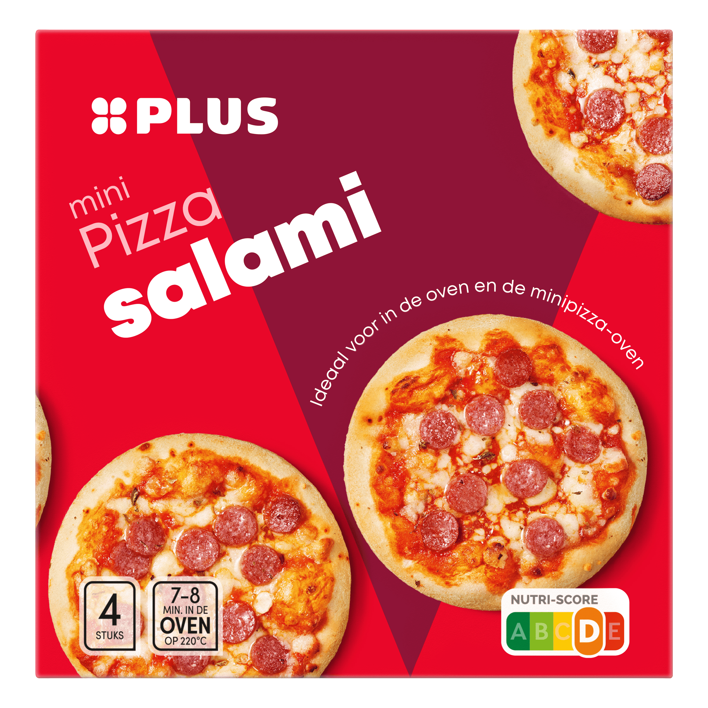 PLUS Mini pizza salami