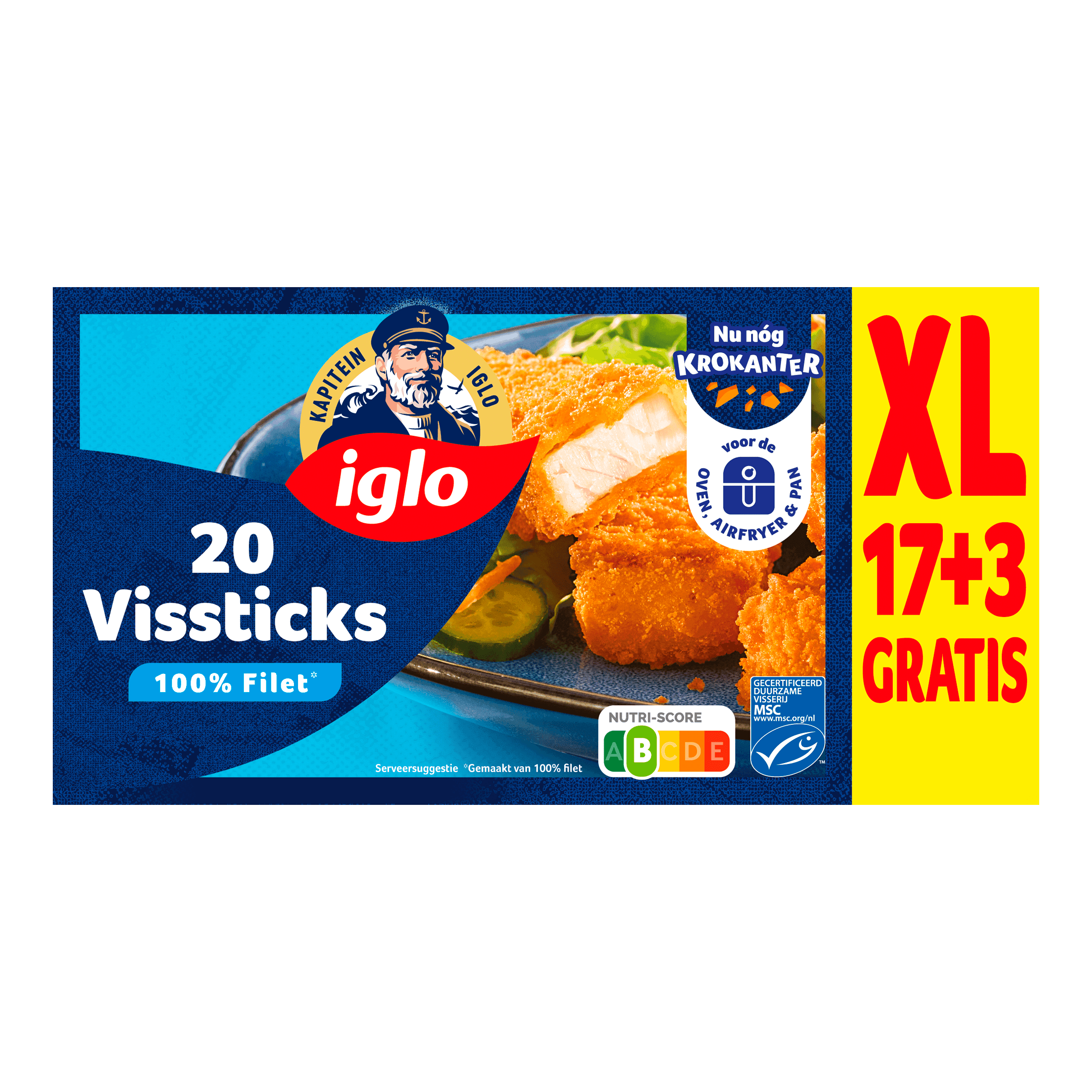 Iglo Vissticks 20 stuks