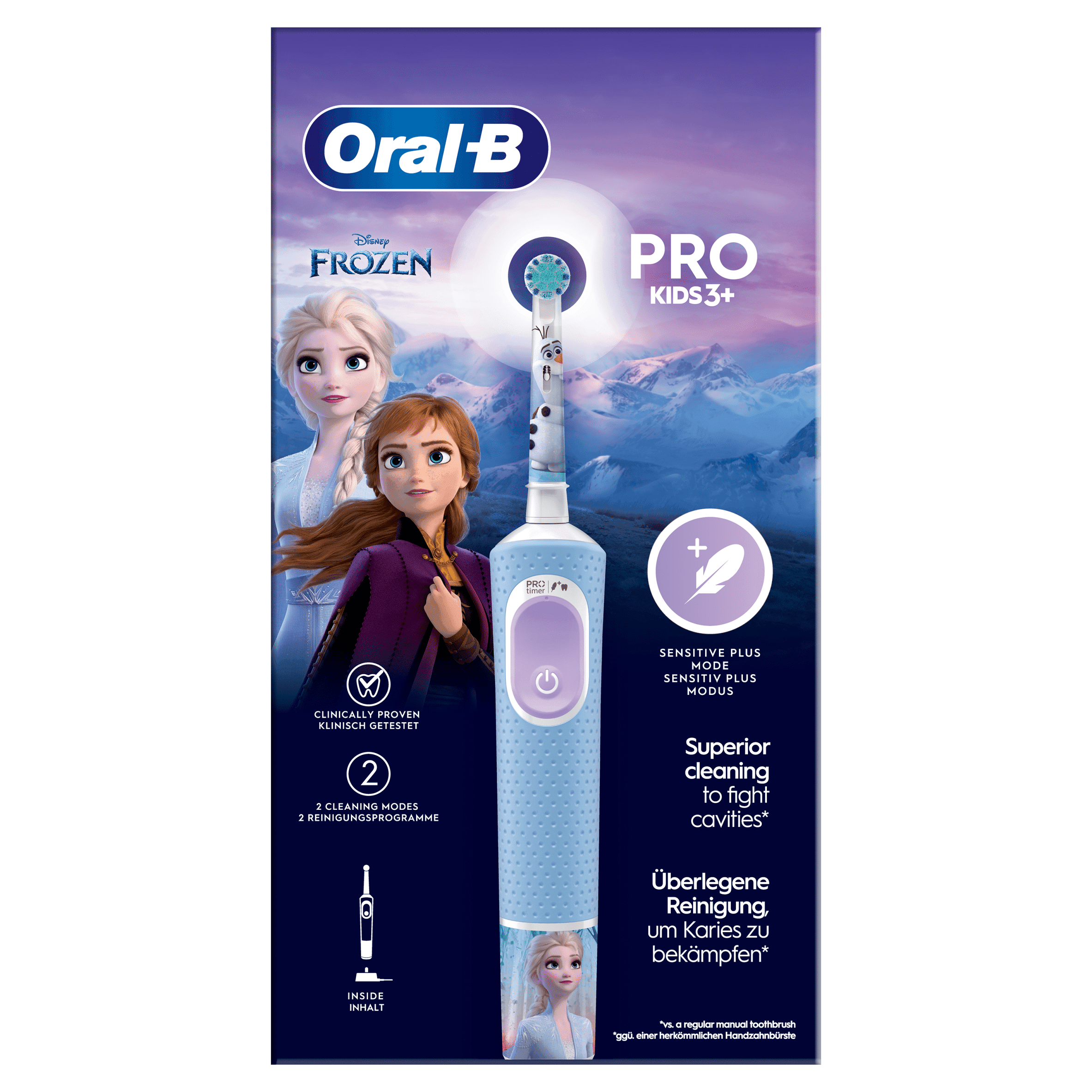 Oral-B Pro Kids Frozen Elektrische Tandenbor