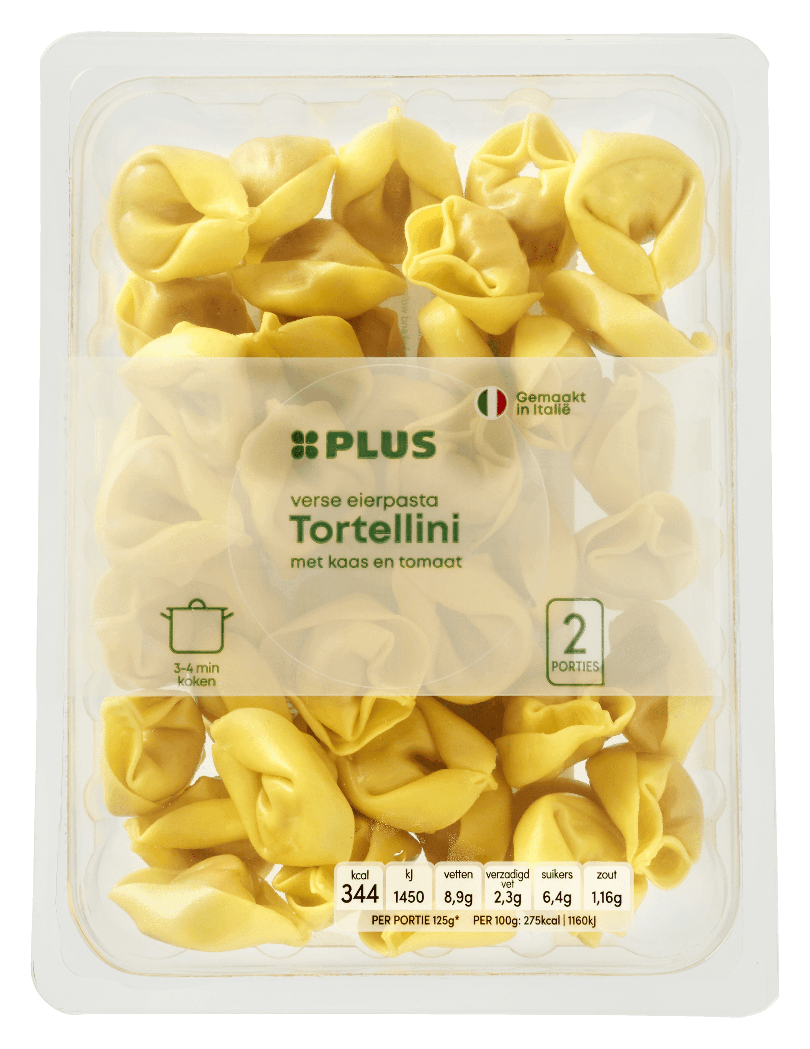 PLUS Tortellini met tomaat en kaas