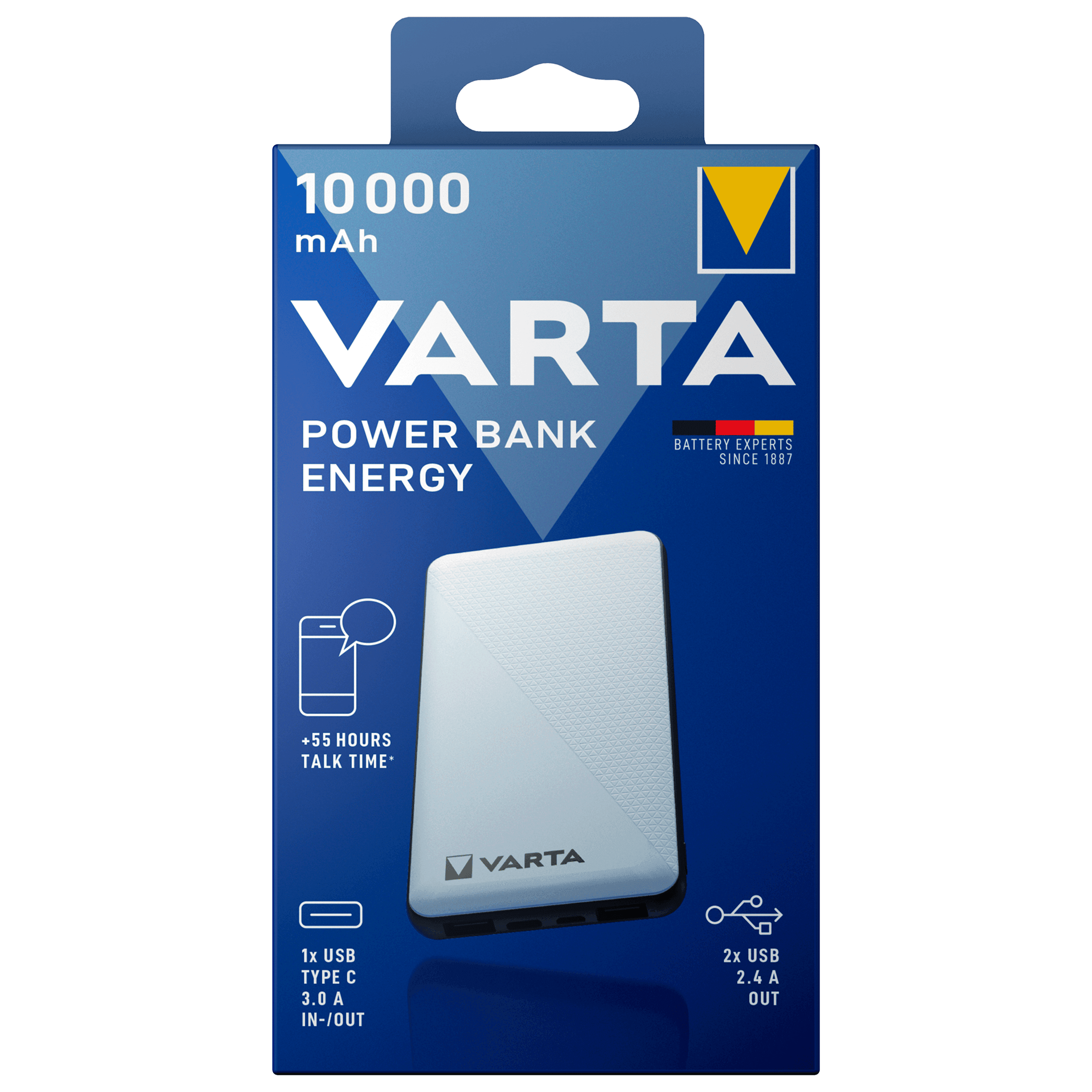Varta Energy Powerbank 10000mAh Box