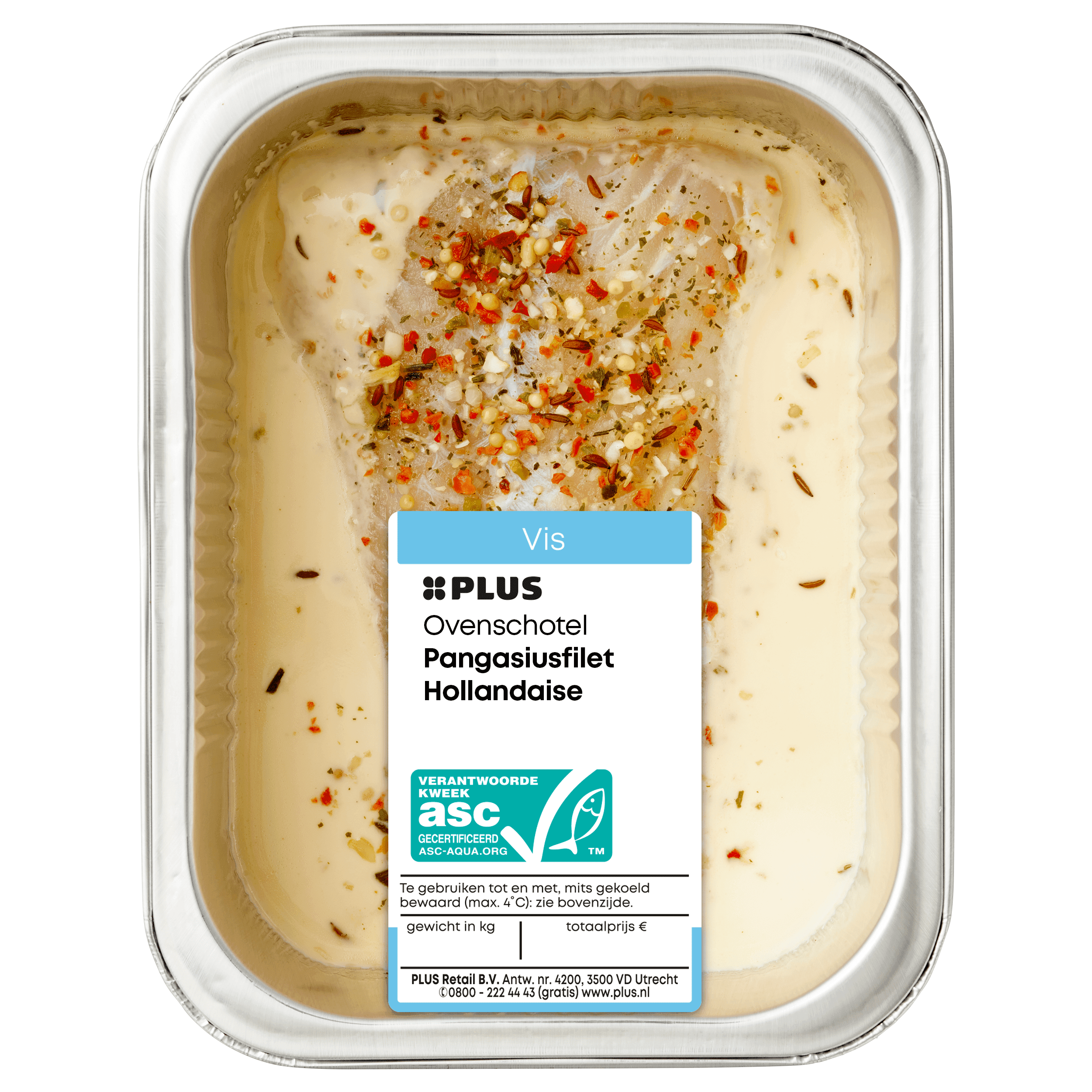 PLUS Ovenschotel Pangasiusfilet hollandaise