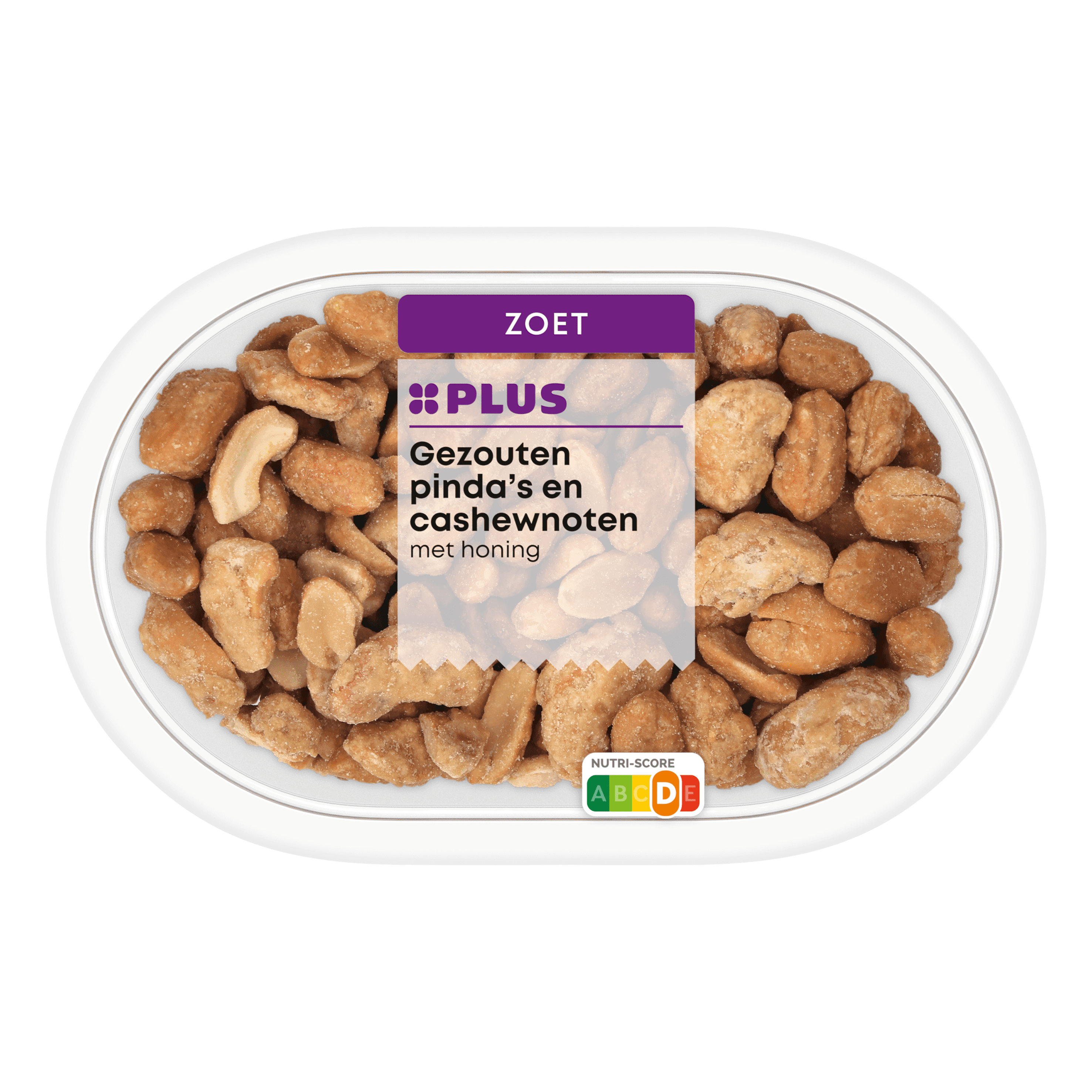 PLUS Gezouten Pinda's & Cashew met honing