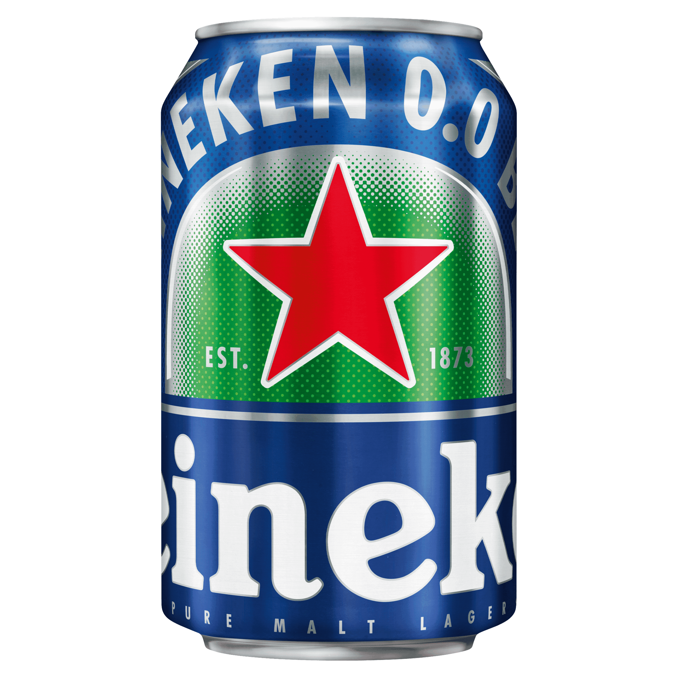 Heineken Premium pilsener 0.0 bier blik
