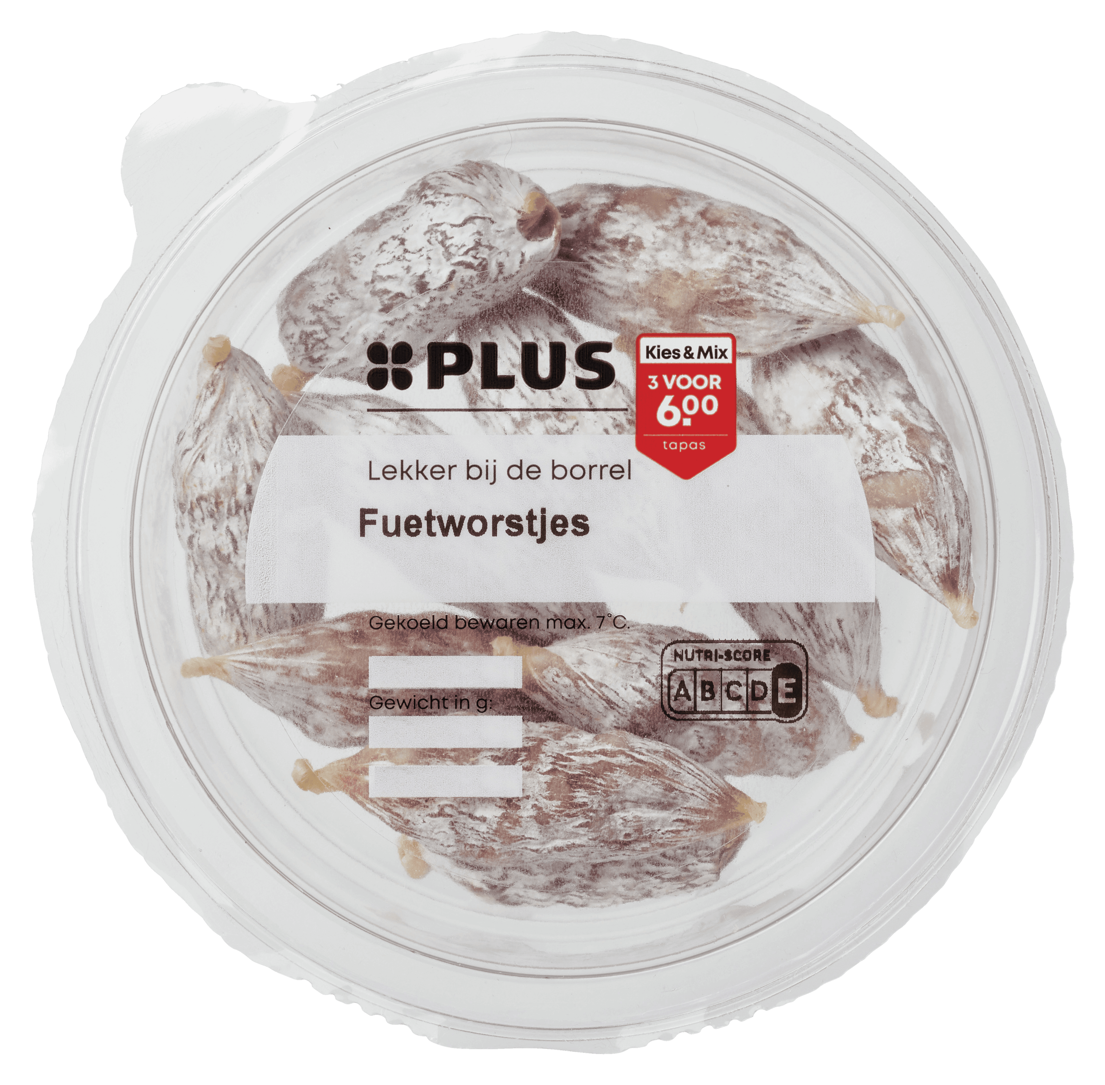 PLUS Fuetworstjes