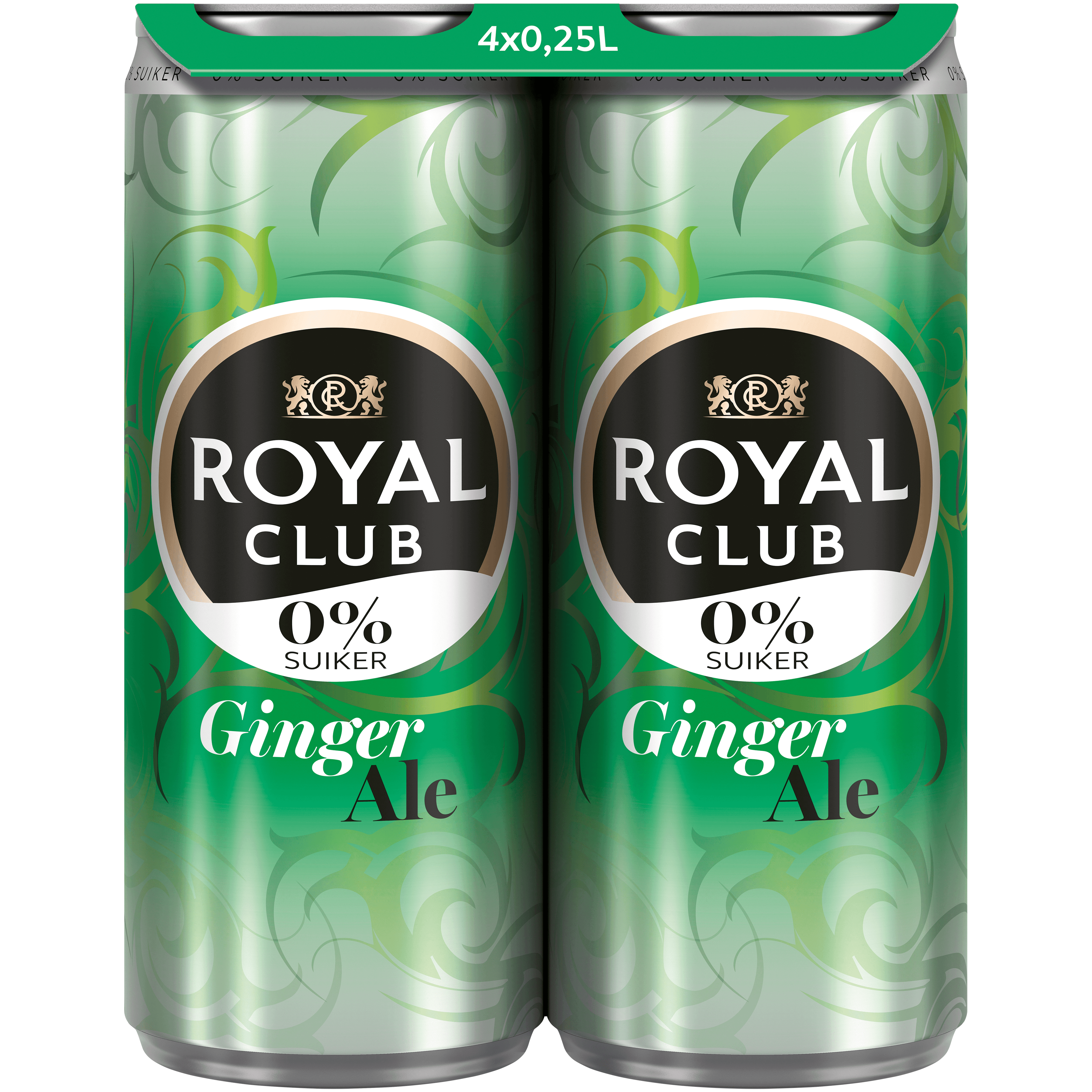 Royal Club Ginger ale 0% suiker