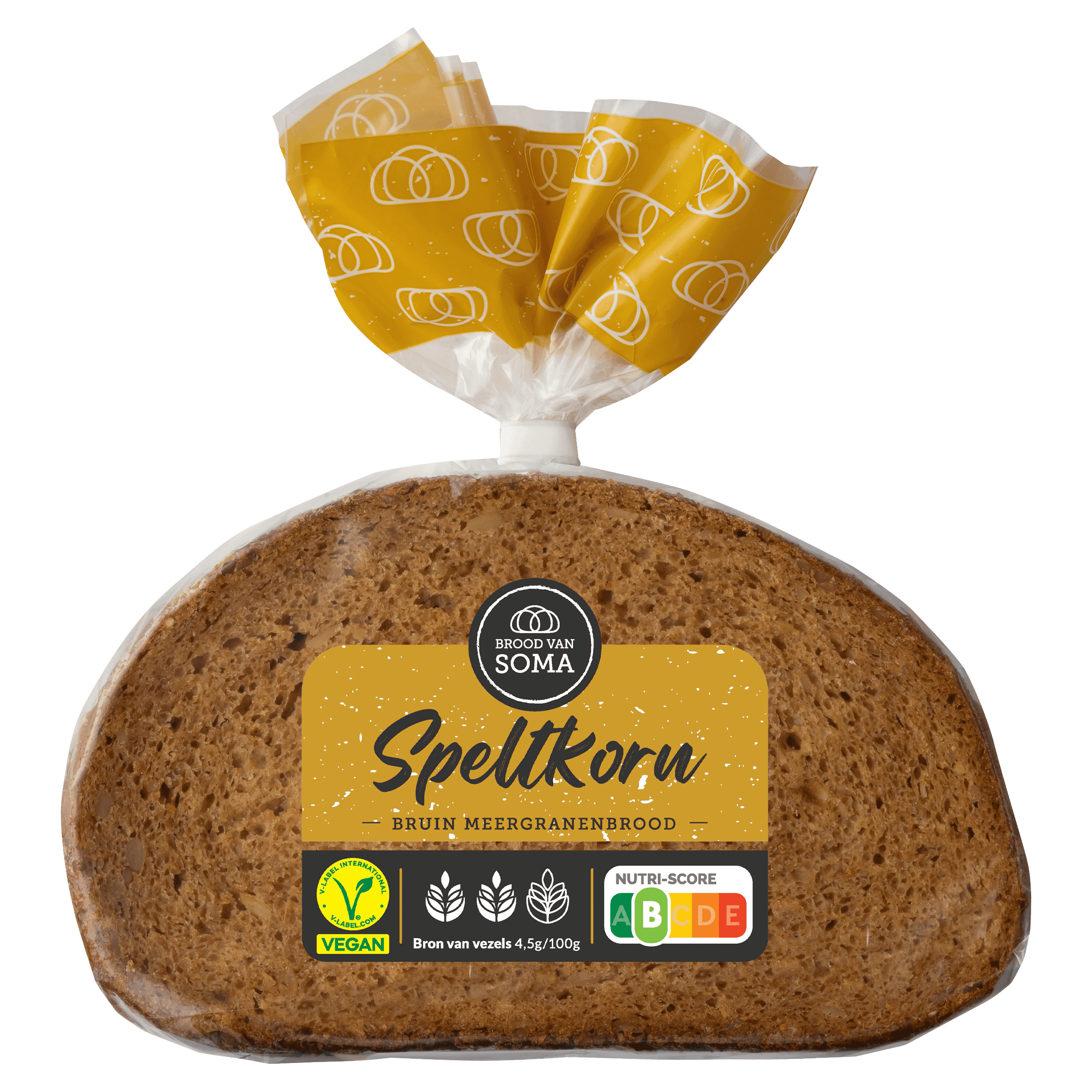 Brood van Soma Speltkoren speltbrood