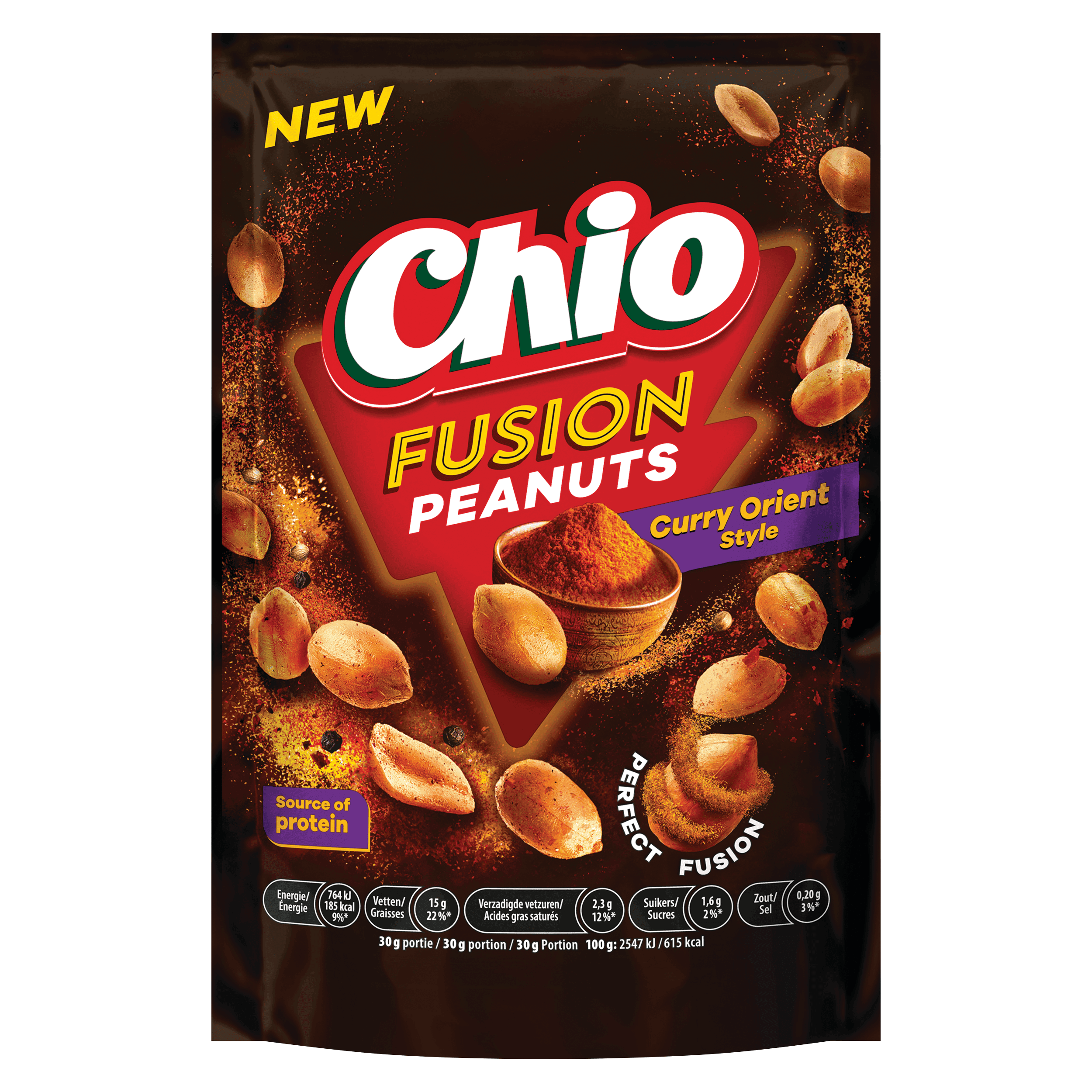 Chio Fusion Peanuts Curry Oriental