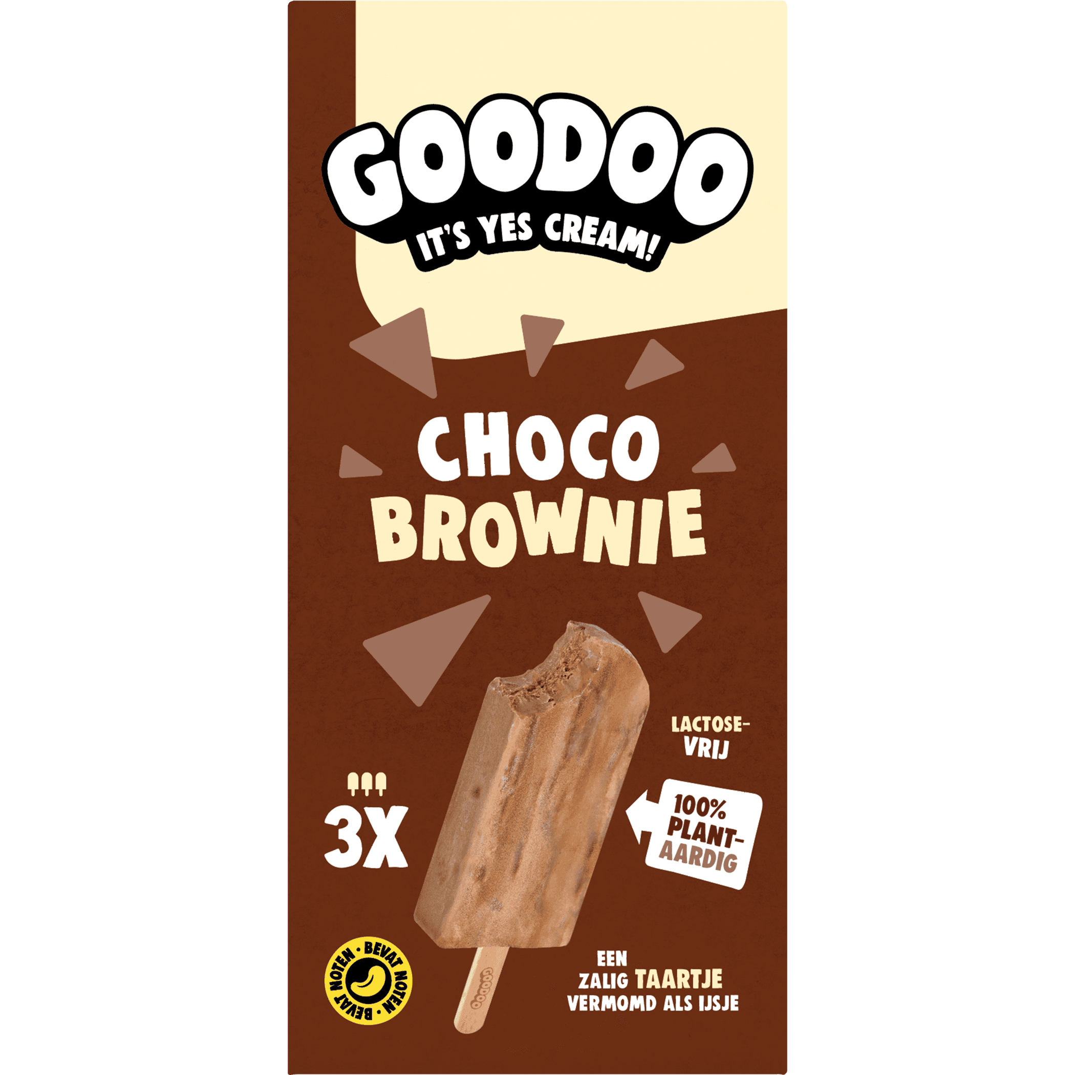 Goodoo Goodoo Choco Brownie triopack