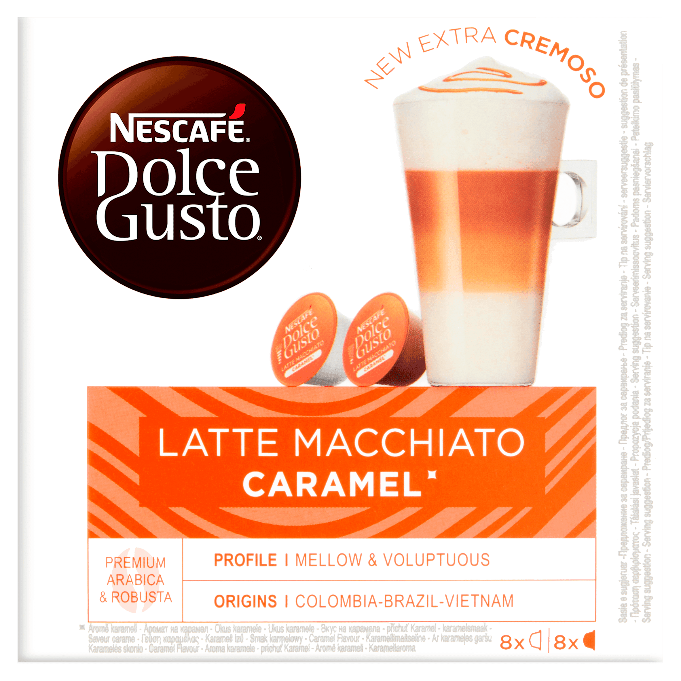 Nescafé Dolce Gusto caramel macchiato koffiecups