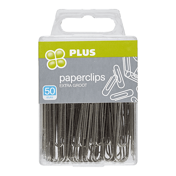 PLUS Paperclips groot