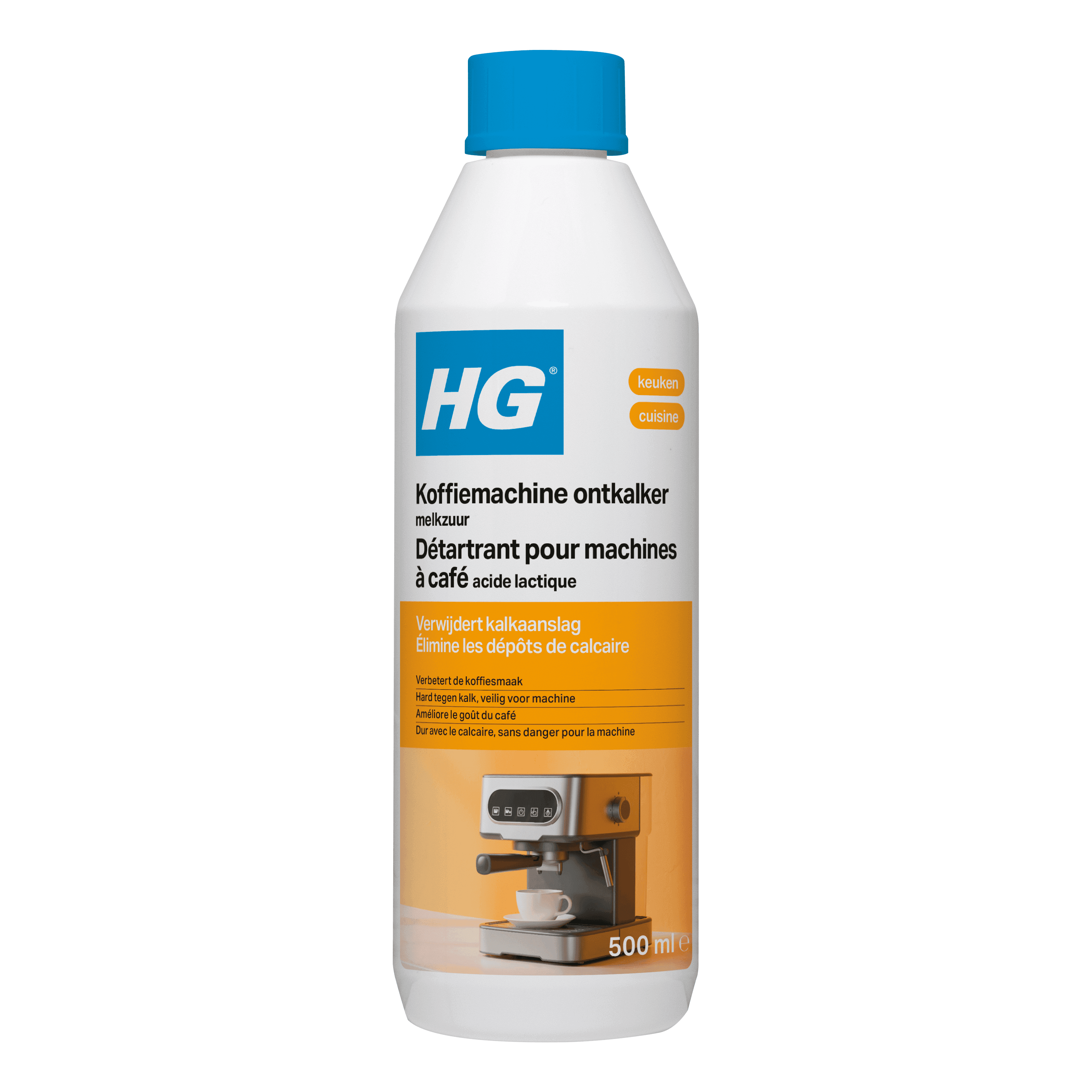 HG koffiemachine ontkalker