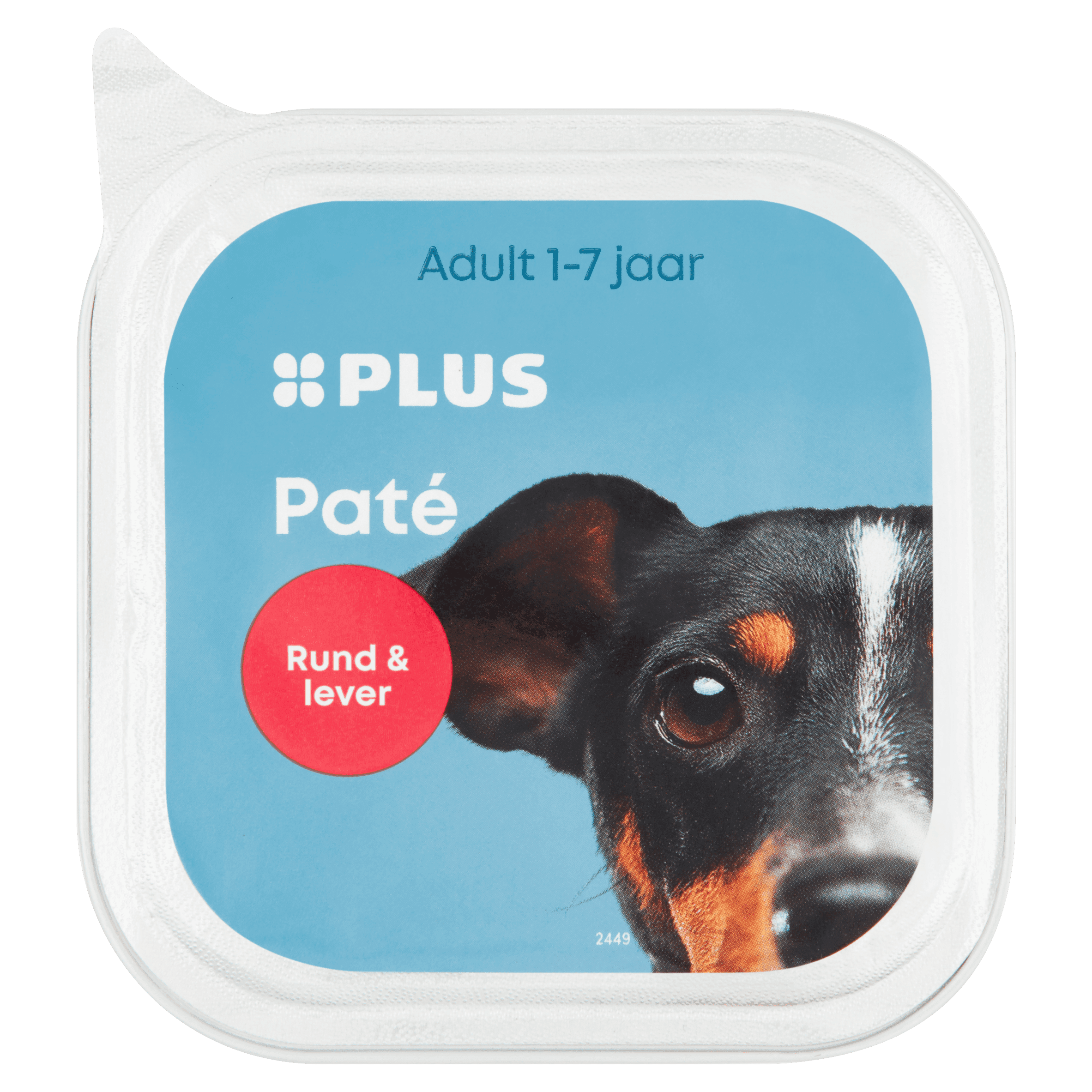 PLUS Honden paté Rund & lever