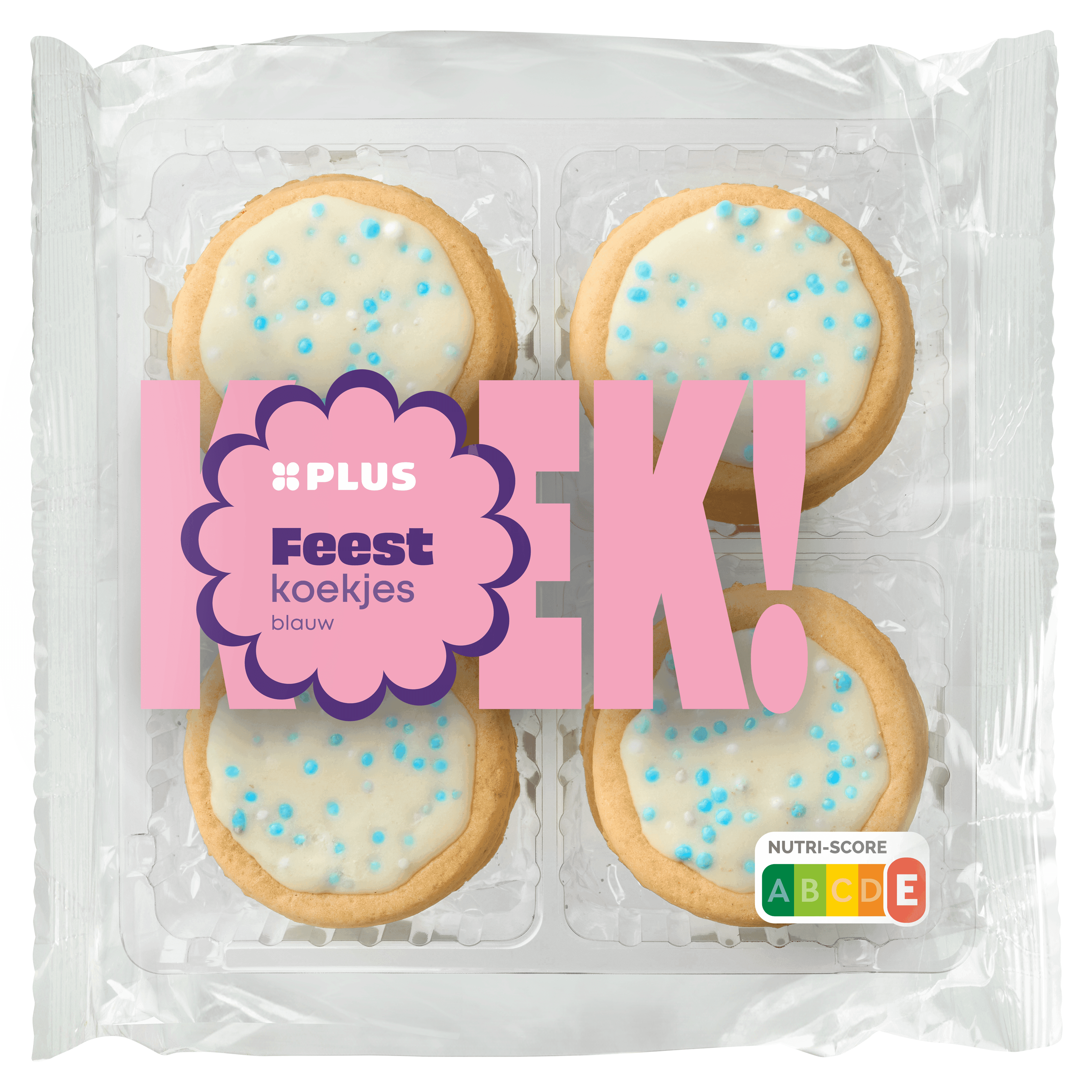 PLUS Feestkoek blauw