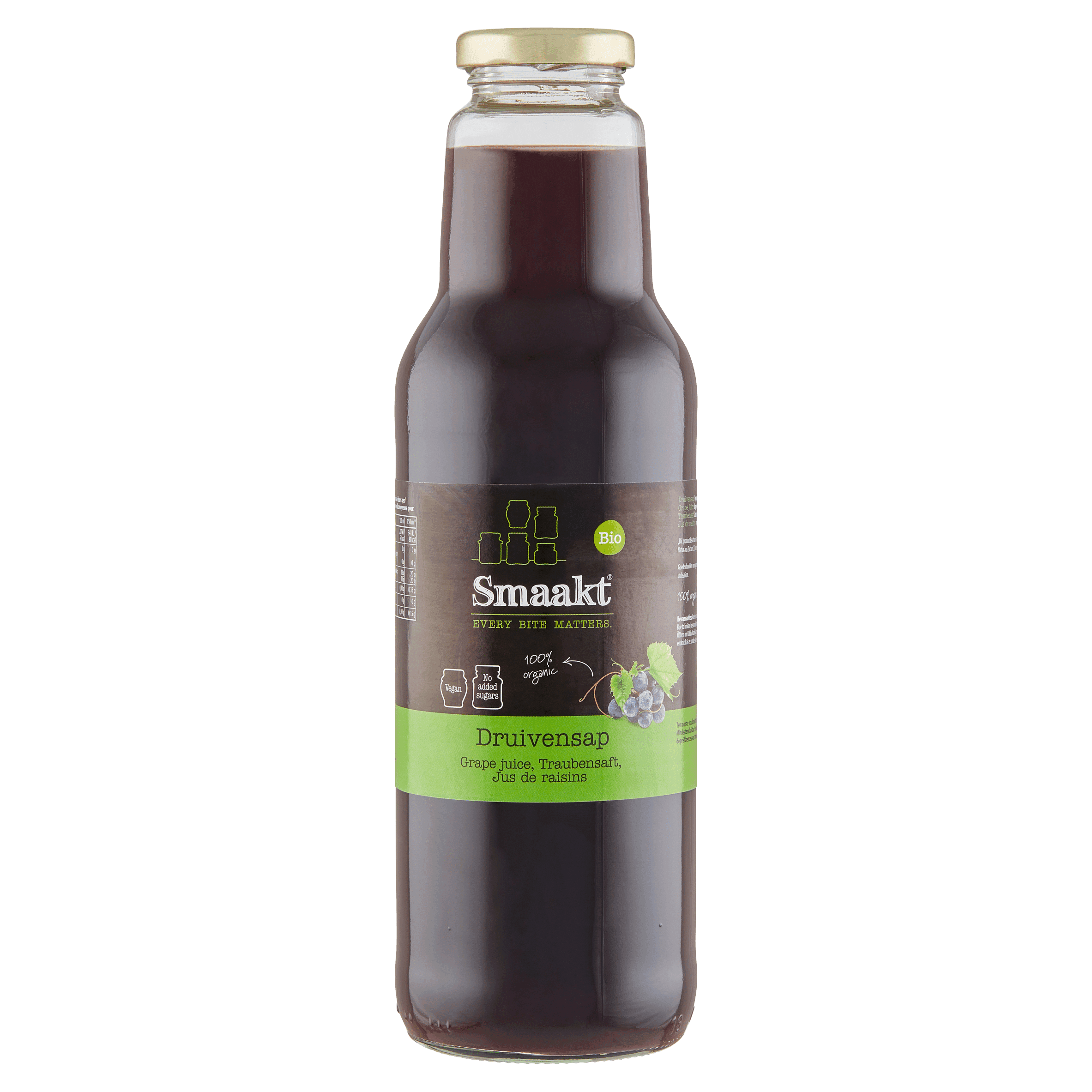 Smaakt Druivensap bio